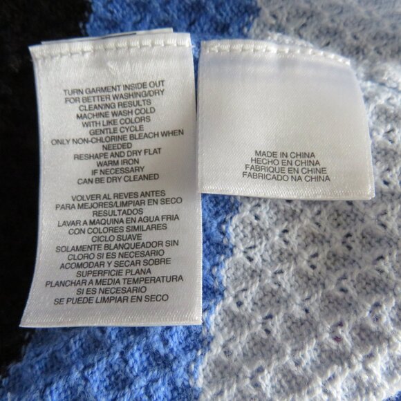 Jones New York Women’s Signature Petite Multicolor Stripes Sweater PXL - Picture 5 of 9